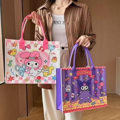 新しいサンリオクロミ漫画フェルトバッグハンドバッグフェルトトートバッグ収納袋フェルトギフトバッグ