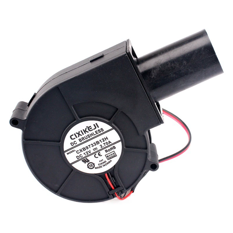 Прямые поставки с фабрики 9733 турбонагнетатель с выходом воздуха печь для барбекю дровяная печь на отработанном масле вентилятор с регулируемой скоростью