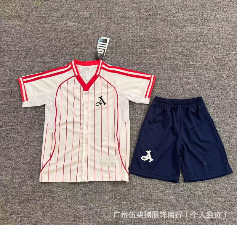 2526新款棒球服童装H马阿森纳河床M联Y文凯尔特人休闲运动套装|undefined