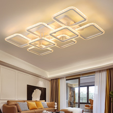 亚克力吸顶灯led大气客厅卧室餐厅家居书房跨境货源宽压长方形