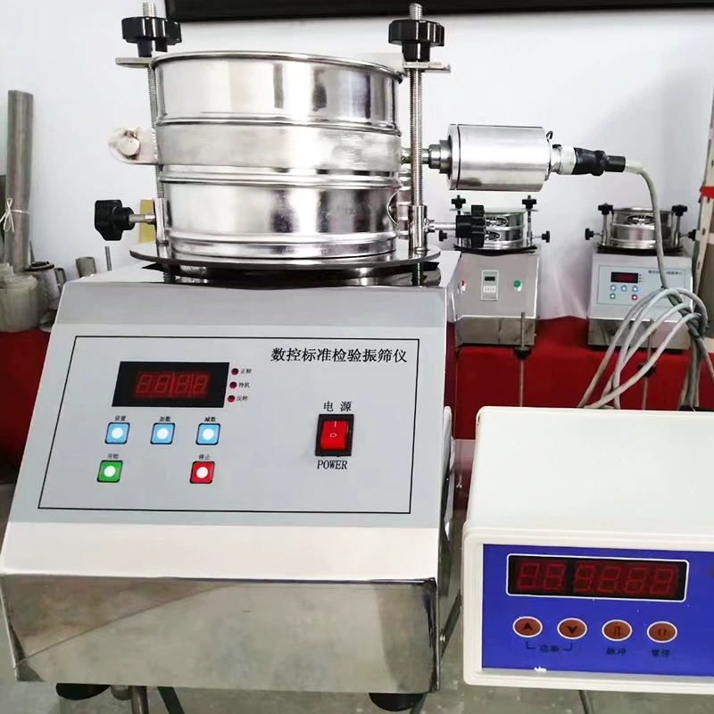 Лабораторный стандартный просеивающая машина Ультразвуковое сито Вибрационное сито инспекционная машина для разделения песка и гравия испытательное сито