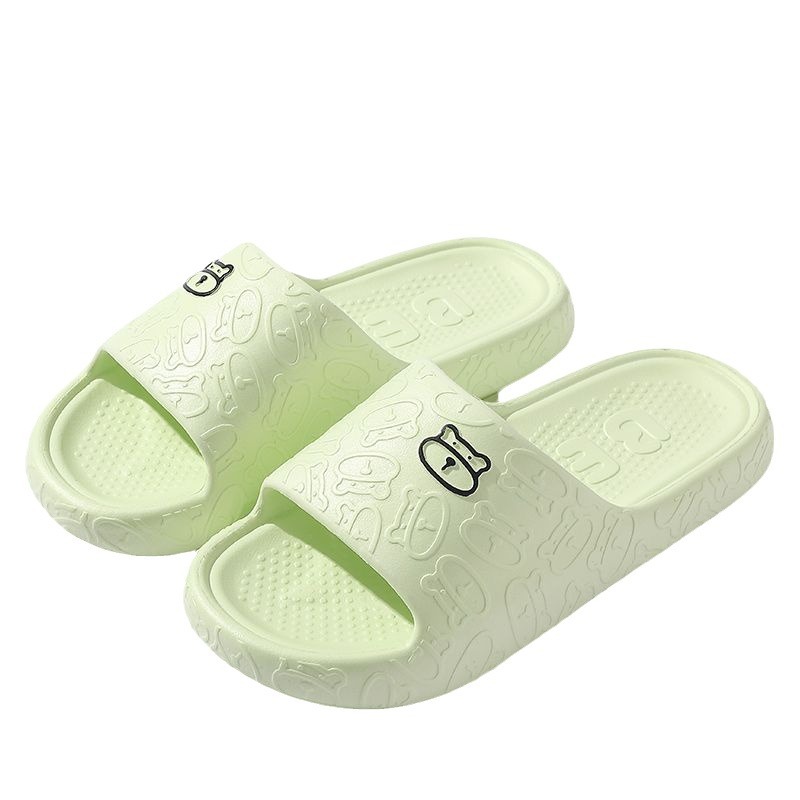Popular slippers women's super soft thick bottom shit feeling home non-slip student dormitory bathroom trendy high-looking ins bath