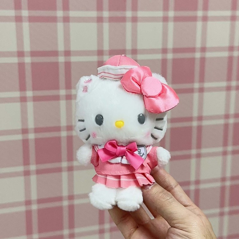 可爱海军水手服kitty 美乐蒂库洛米毛绒玩偶挂件公仔挂饰生日礼物|undefined