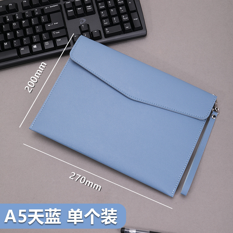 A4革の書類袋はa 5ブリーフケースの書類袋の広告書類袋を持っています。|undefined