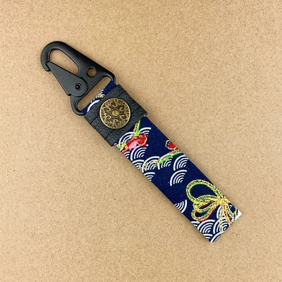Eagle mouth key chain modification — Car key bag - eagle-mouth-keychain-cloud-crane-blue