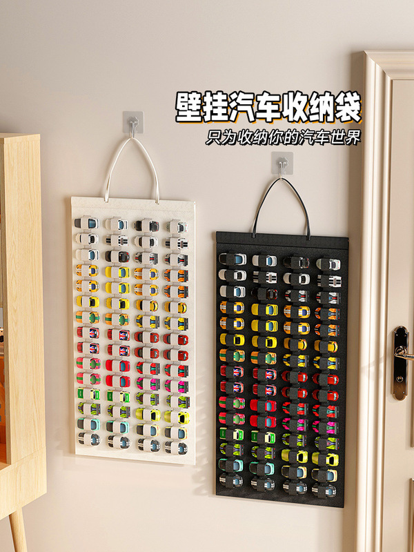 Car Storage Hanging Bag 1:64 Car Model Hot Wheels Wall Hanging Kidsren's Toy Car Display Stand Car Storage Hanging Bag 1:64 Car Model Hot Wheels Wall Hanging Kidsren's Toy Car Display Stand