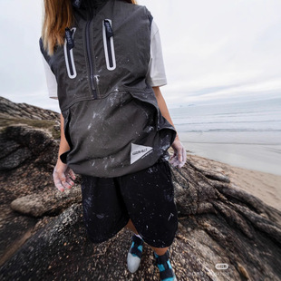 Cattle Gra Savage Joint Andwan 25SS Mountain Outdoor Sports Vest Nylon Couple Zipper Jacket