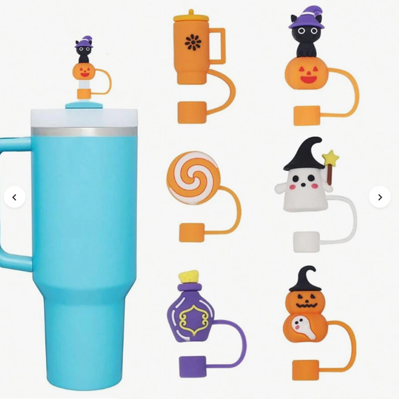 Three dimensional straw, (Cross-border trading), halloween, 10mm