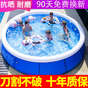 Extra Large Swimming Pool Family Inflatable Swimming Pool Oversized Yard Thickened Children Foldable Swim Bath Outdoor