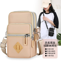 新款迷你斜挎包單肩中年媽媽包手臂包夏季小包女包零錢包手機包女