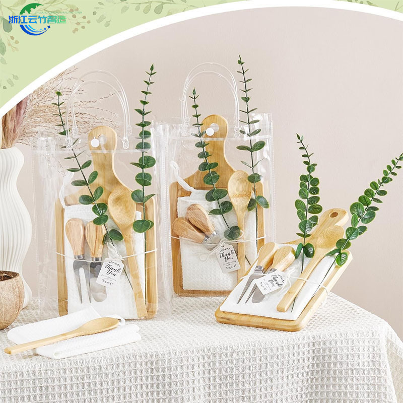 Caja de regalo de queso de Amazon Tablero pequeño con queso de mano Tablero de queso versión de fruta Caja de regalo Decoración Bolso de eucalipto