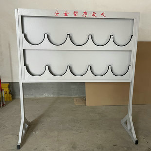 Safety Helmet Shelf Safety Helmet Storage Shelf Safety Helmet Placing Rack Safety Helmet Landing Rack
