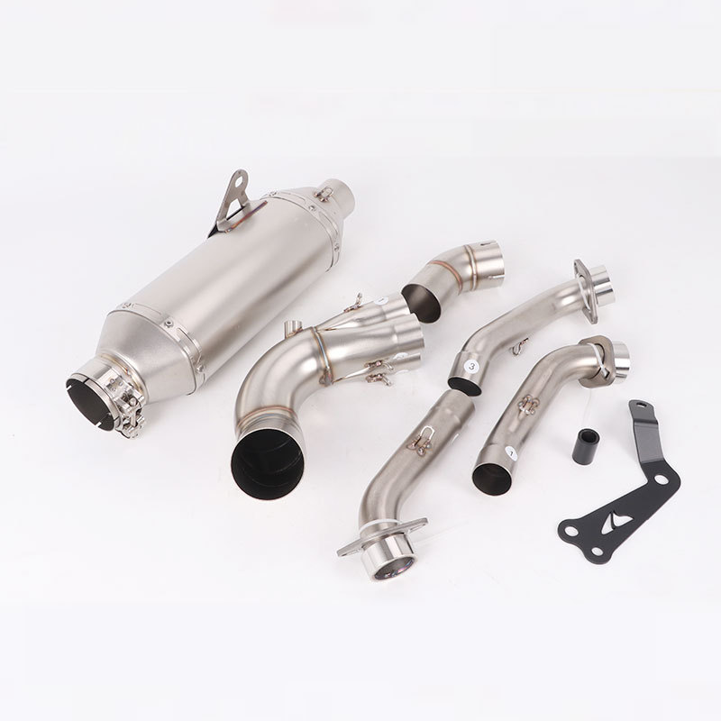 Suitable for 21-25 Mt09 Fz09 Motorcycle Modified Exhaust Pipe, New Mt/Fz09 Front Bend Pipe