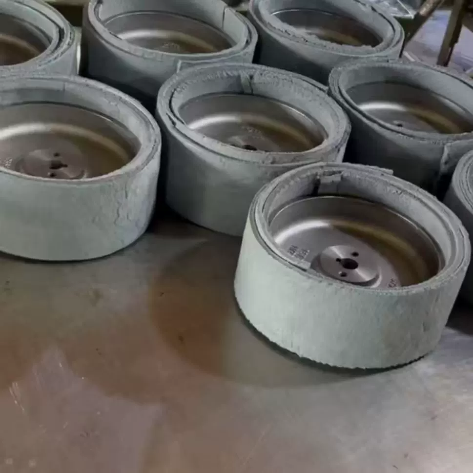 厂家生产定制橡胶实心轮子实心橡胶轮承重轮工业机械用滚轮实心轮