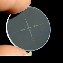 CAT943 显微镜目镜测微尺 十字标尺 分划板 0.05mm刻度 测微标尺