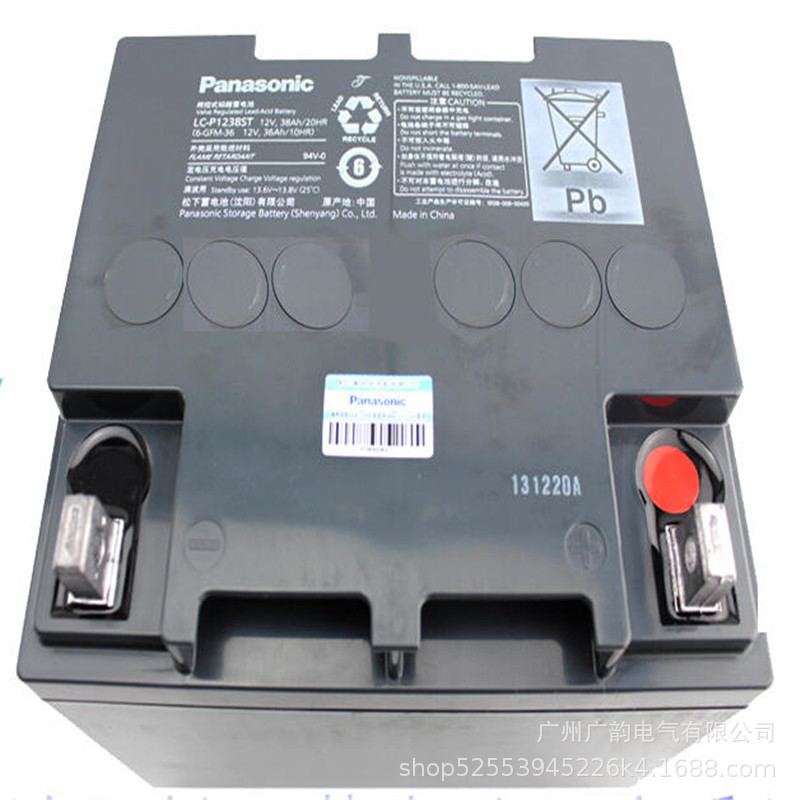 Panasonic松下蓄电池LC-P1224ST阀控式铅酸电池12V24AH eps系统用