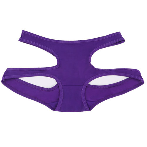 Women's Summer Sexy Tempting Charming Thin Breathable Low-Waist Invisible Mesh Hollow Korean Style