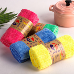 韓版加厚4P磨毛抹布不沾油不掉毛洗碗抹布廚房吸水家用懶人百潔布