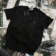 Foreign Trade Embroidered Little Laurent Cotton Short-sleeved T-shirt for Men and Women Round Neck Loose Casual All-match Fashion T-shirt