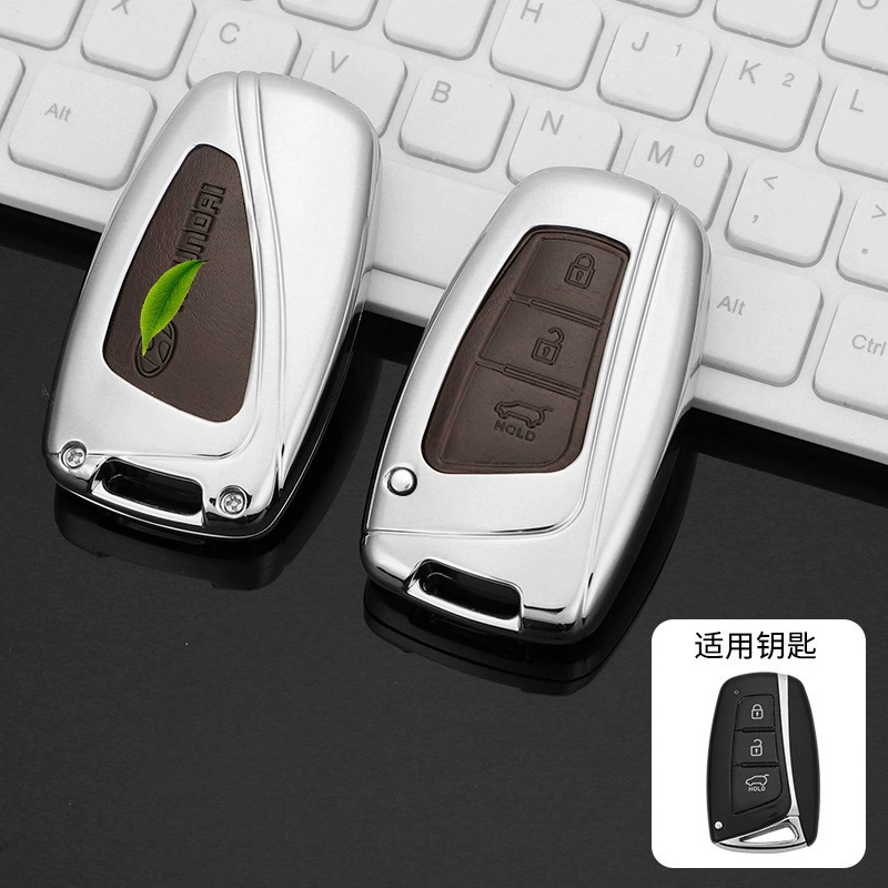 Подходит для Beijing Hyundai Xinshengda Key Label Sonata i10 Fista Pure Electric I Car Key Case
