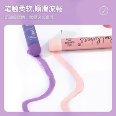 Rubens Oil Pastel Set Super Soft Soft-Wax Charcoal Pastels Macaron Series 24 Colors 36 Colors 48 Colors Heavy Color Oil Pastels