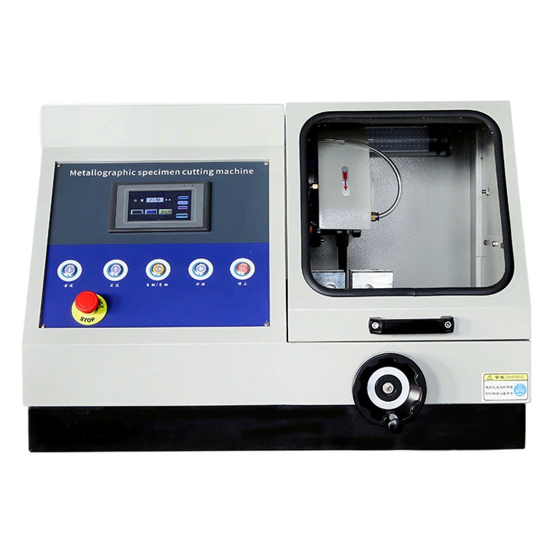 Полностью автоматическая машина для резки золота QG-100Z многофункциональный настольный образец для резки водонепроницаемый двигатель с низким уровнем шума