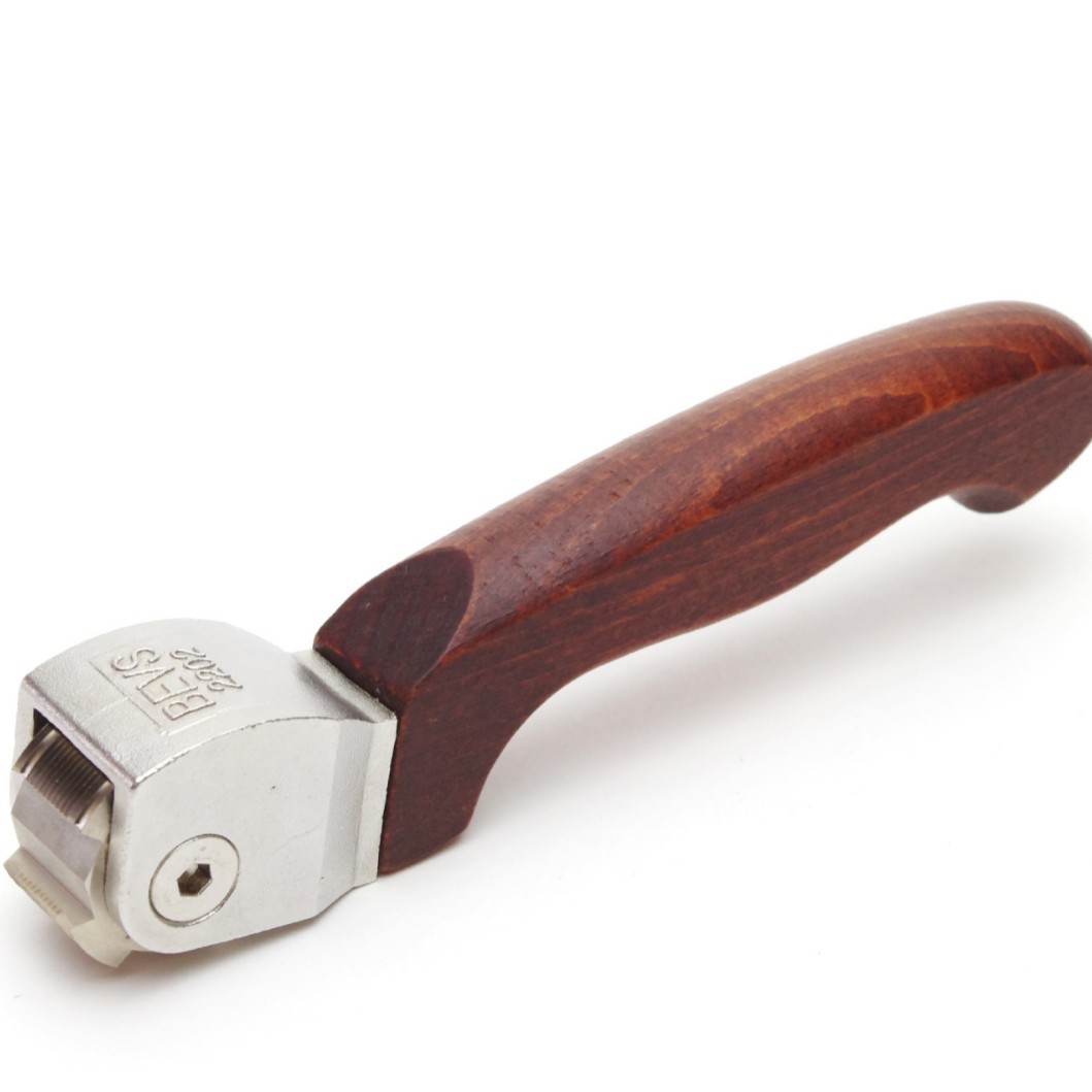 BEVS2202漆膜划格器百格刀涂层附着力测试仪十字划格法8面多刃刀