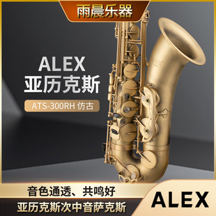 Alex Alex Tenor Saxophone Bb Antique Adult Grade Examination Beginner Ats-300Rh