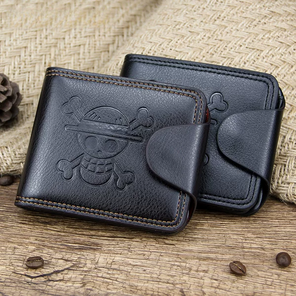 Factory Direct Supply of New Men's Wallets with Multiple Card Slots, Trendy Cartoon Short Wallets, Wholesale in Stock