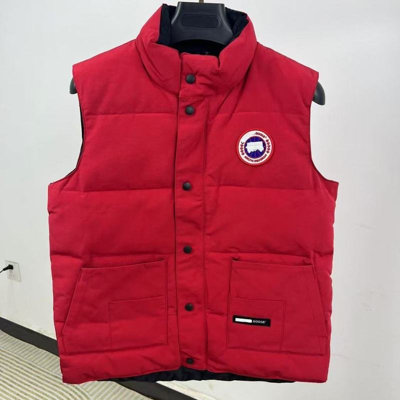 Big Goose 08 ダウンジャケットベスト男性と女性のためのカナダスタイルのカップル秋と冬厚く暖かいスポーツベスト卸売|undefined