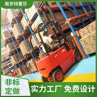 通廊式式货架 重量型冷库高位托盘式巷道式牛腿式货架 贯通货架