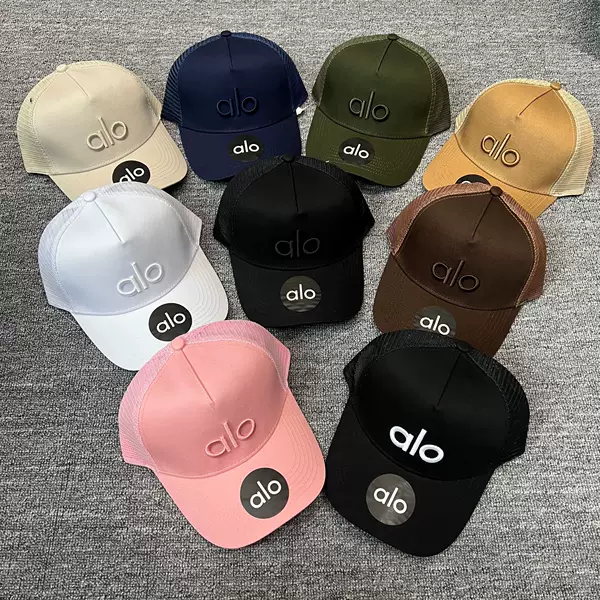2026 New Style Letter Cap Baseball Cap Fashion Hard-Brim Breathable Sports Sun Protection Multi-Color Sun Hat Trendy