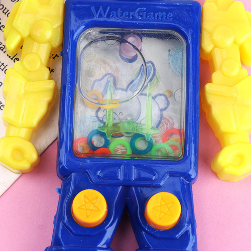 Robot mobile phone ring water machine childhood ring machine toy 80 children's game console student nostalgic gift