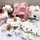 Children's Coral Fleece Pajamas suit Children's Autumn and Winter Leisure fleece-lined Thickened Warm Clothes Amazon Cross-border Wholesale