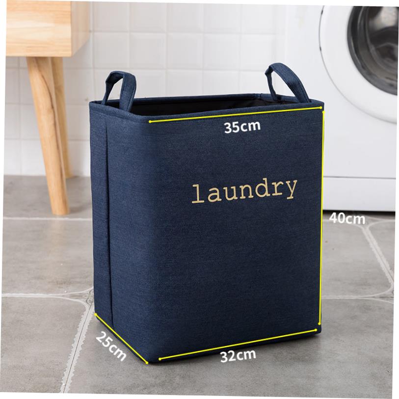 folding large size dirty clothes fabric basket laundry box