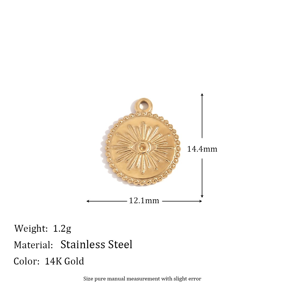 Small golden pendant