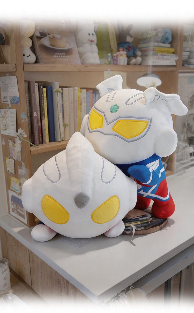Ultraman Tiga Flying Plush Doll Children's Comfort Toy Boy Sleeping Pillow Birthday Gift Stuffed Doll