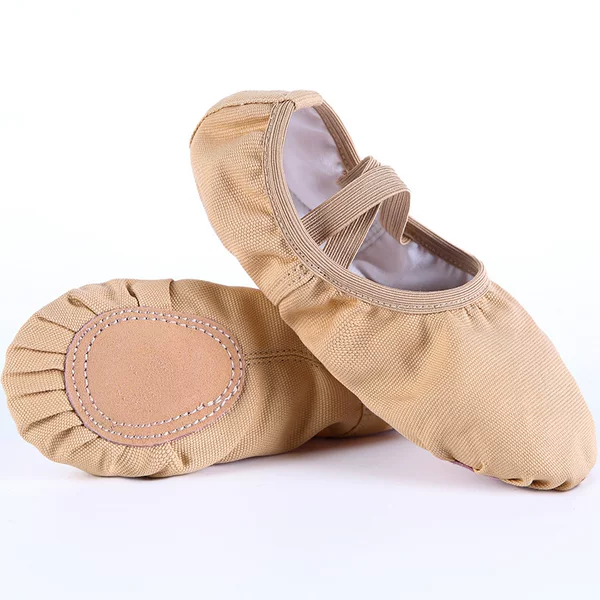 Si Tang lace-free dance shoes women's soft-soled exercise shoes adult yoga shoes cat claw shoes ballet shoes body shoes