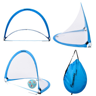 Padine Mini Kidsren's Semi-Circular Football Goal Net Foldableing Portable Training 4*3*3 Feet Polyester Football Net