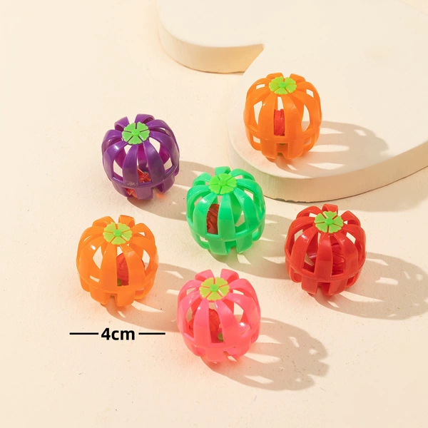 Pumpkin bell ball