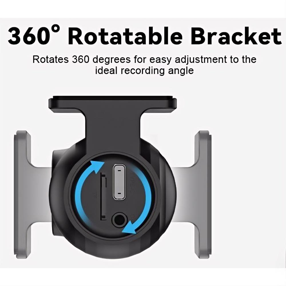 Cross-Border 2.5K High-Definition Hidden Single-Lens Dash Cam with Wifi Time-Lapse Recording and Gps Tracking
