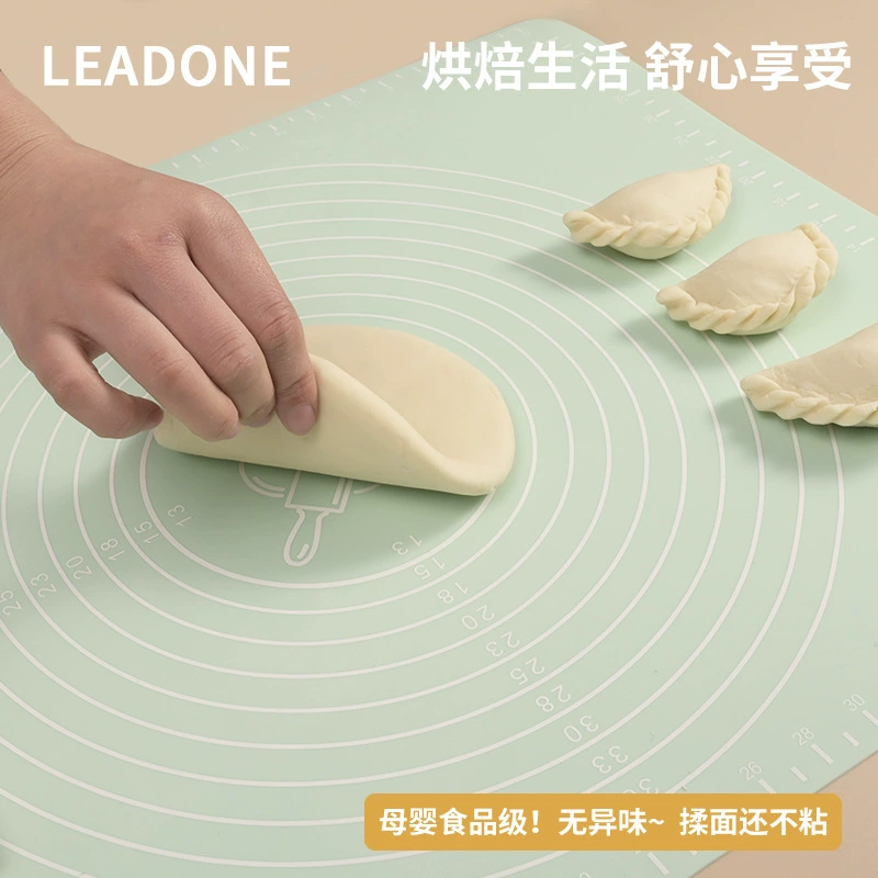 Kneading mat, non-slip food silicone, big light panel