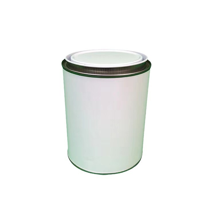 ブリキ1リットル化学工業ペンキブリキ缶1Lペンキ缶サンプル缶丸缶シール丸缶1000ml鉄|undefined