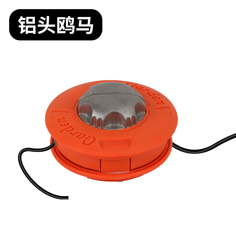 Газонокосилка прополка алюминиевая головка с европейским кодом зеленая голова с европейским кодом фитинги с соломенной головкой