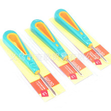 厂家直供优质橡胶软柄锥子修鞋工具千枚通手工皮革工具尖头钩锥子