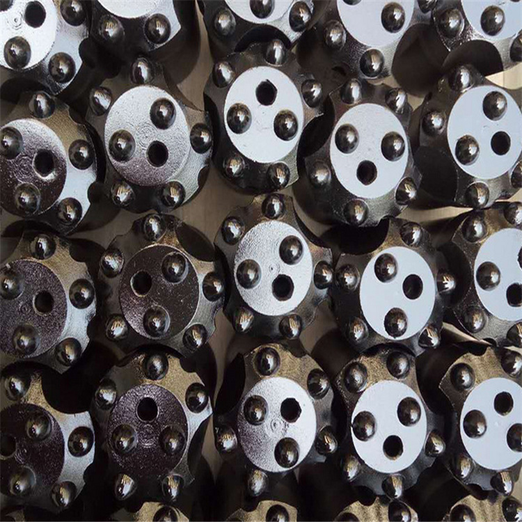 八方柱齿钻头厂家 潜孔柱齿钎头 40梅花钻头 隧道柱齿钎头价格