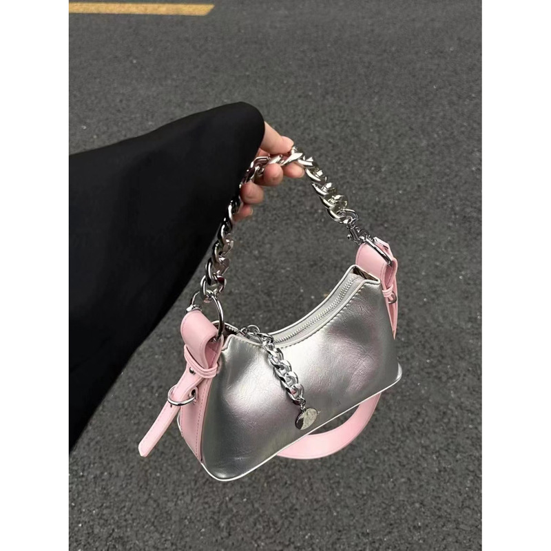 Die neue beliebte Tasche des FrTie-Designers für Frauen in diesem Jahr Sommer 2023, hochwertige silberne Umhängetasche für Frauen_voghion.com