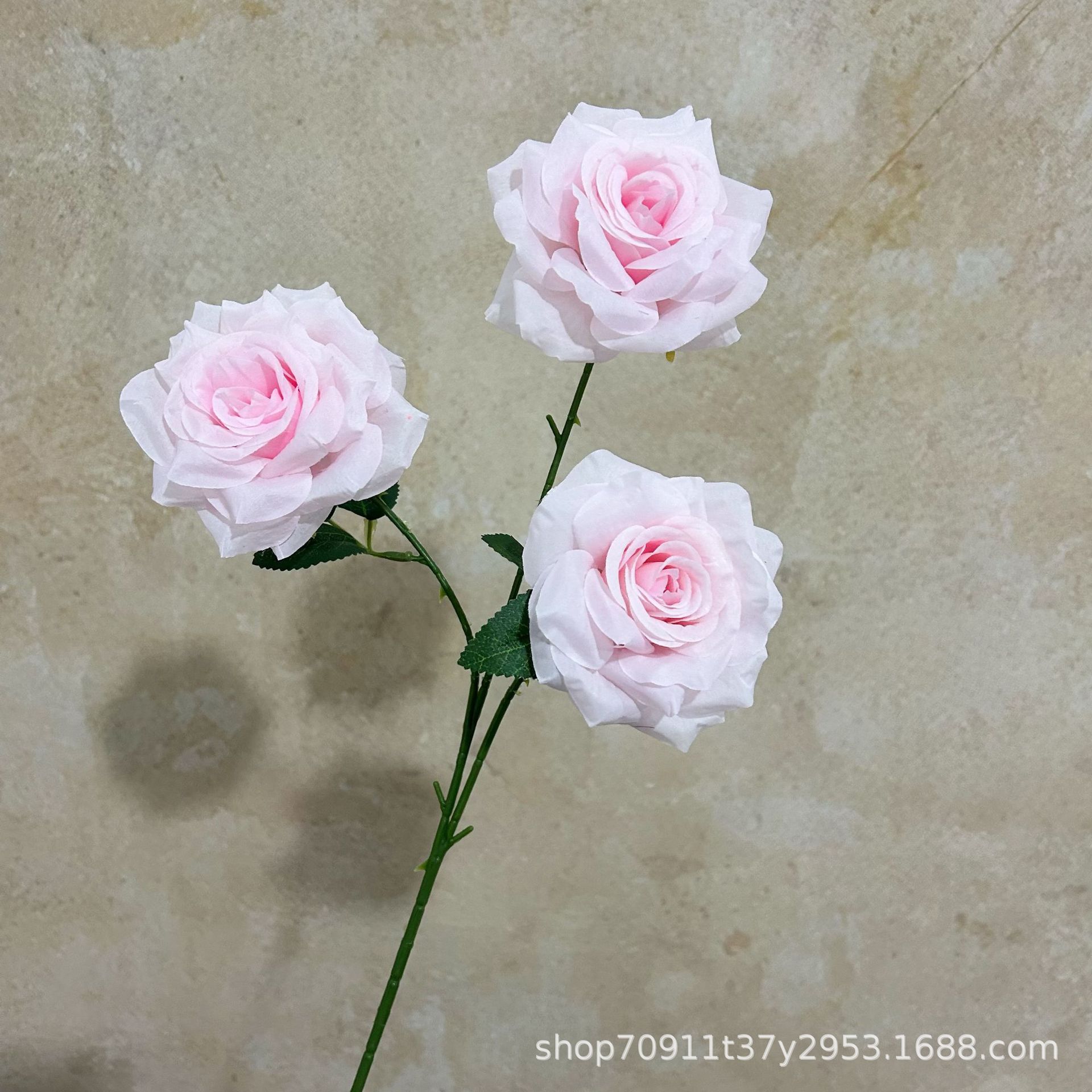 잎이 있는 올 핑크