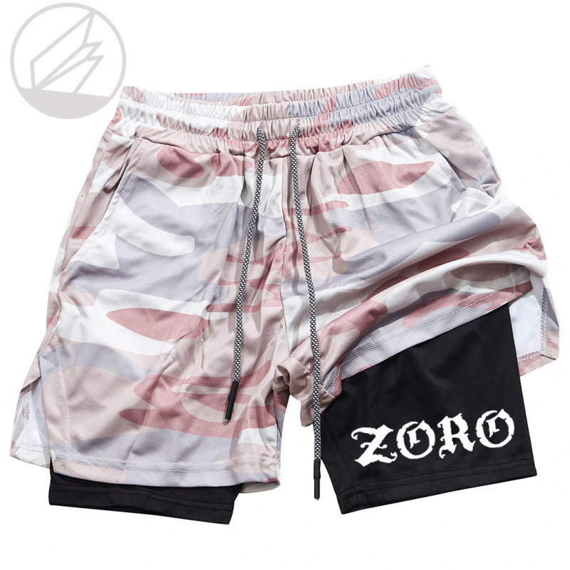 Summer Sports Casual Shorts Double Shorts Breathable Comfortable Outdoor Basketball Training Pants Fitness Running Overseas