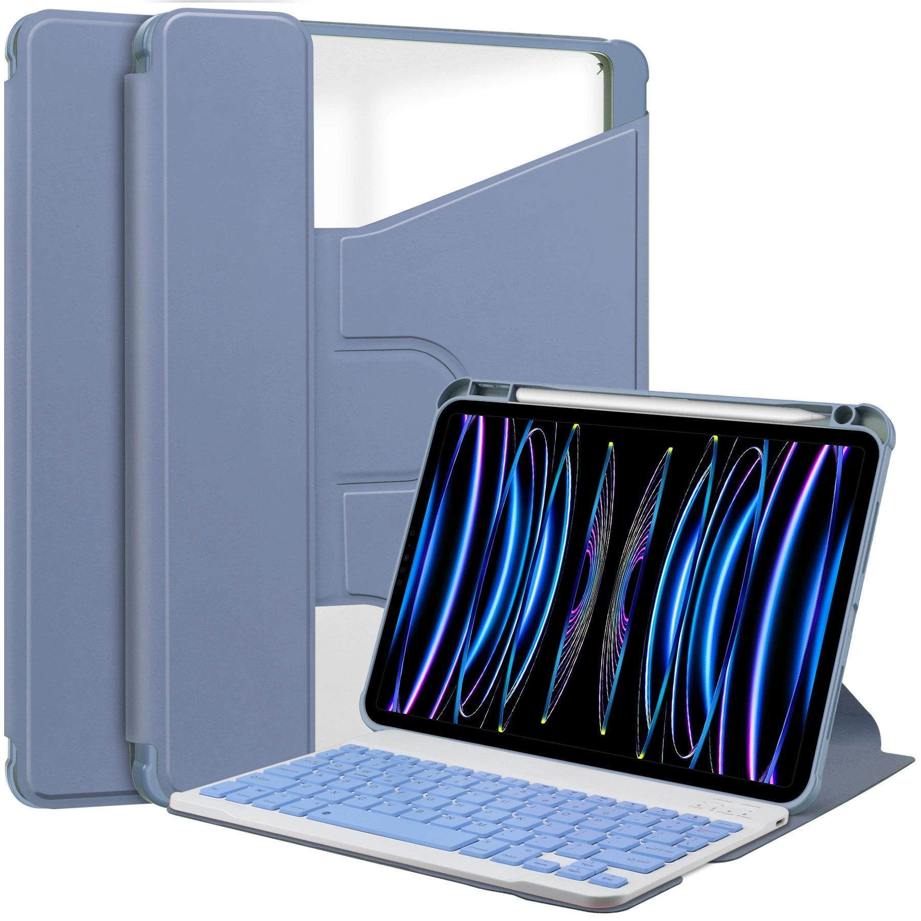 Защитный чехол для планшета iPad с защитой 360°, акриловый, iPad Air13 2024 TPU перьевая выемка кожаный футляр